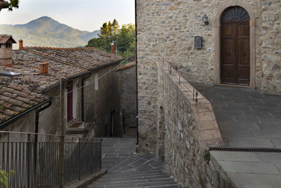 Steps leading towards old building