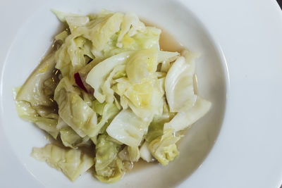 Close-up of food in plate