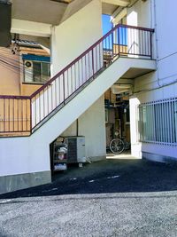 Staircase in building