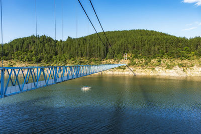 Scenic view of river against sky