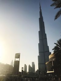 Low angle view of buildings against sky