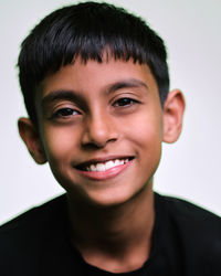 Close-up portrait of young man