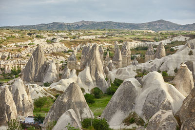 Panoramic view of landscape against sky