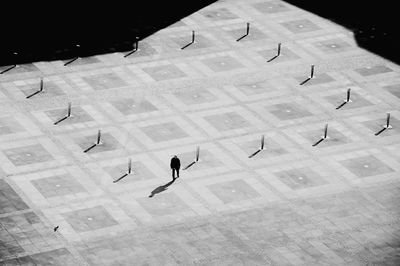 View of people in the dark