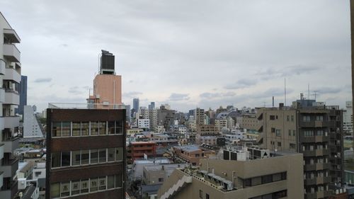 Cityscape against sky