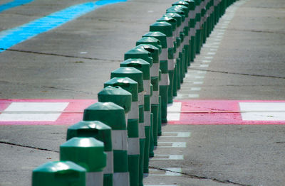 Row of road