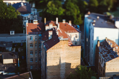 Close-up of built structures