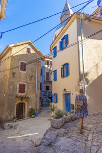 Vrbnik town on krk island, croatia