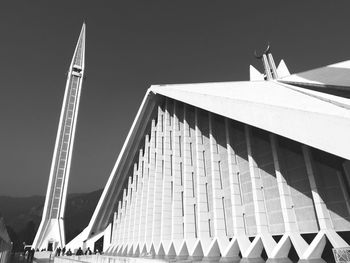 Low angle view of modern building