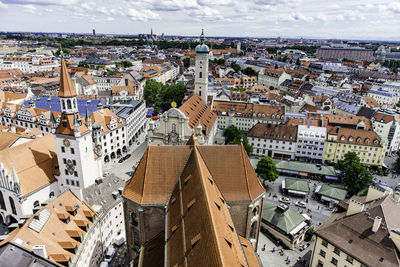 Buildings in city