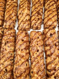 Full frame shot of bread