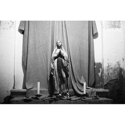Statue in room
