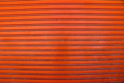 Full frame shot of orange shutter