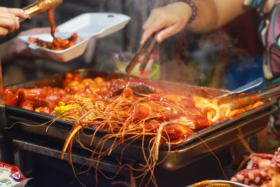 Thai hot spot in ho thi ky street, ho chi minh city