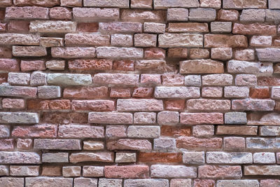 Full frame shot of brick wall