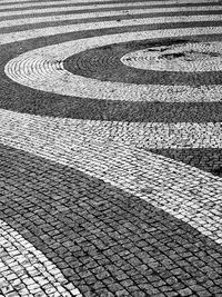 Full frame shot of paving stone