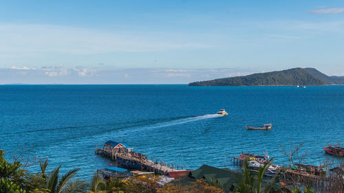 A view from koh rong island, cambodia