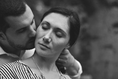 Portrait of young couple