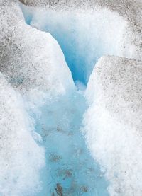 Rocks in sea