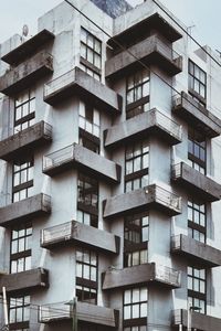 Low angle view of apartment building