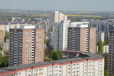 Buildings in city