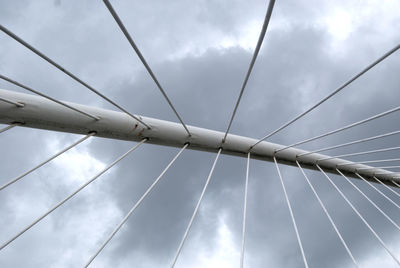 Low angle view of cloudy sky