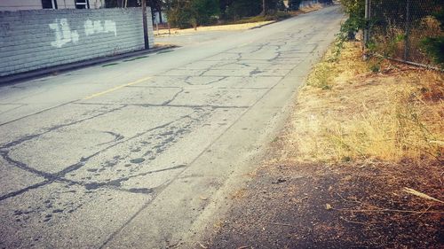View of road