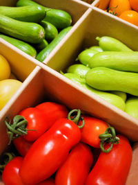 Full frame shot of vegetables