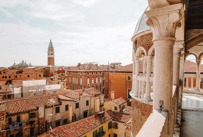 View of buildings in city