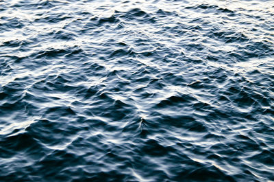 Full frame shot of rippled water