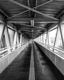 View of elevated walkway