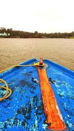 Boats in sea