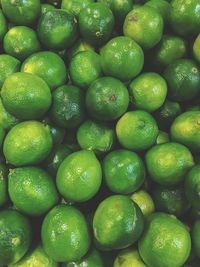 Full frame shot of green beans