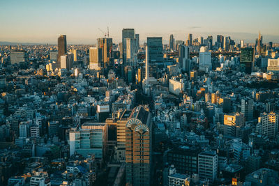 Aerial view of cityscape