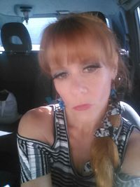 Portrait of young woman