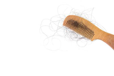 Close-up of floral pattern on white background