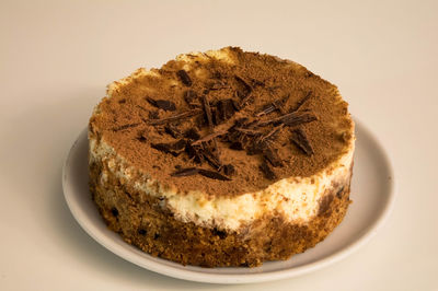 Close-up of cake on plate