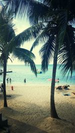 Scenic view of beach