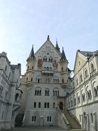 Low angle view of building against sky