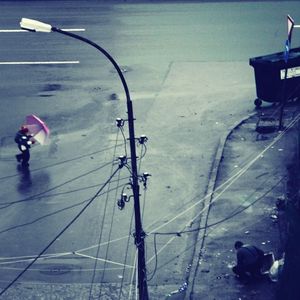 Woman at harbor