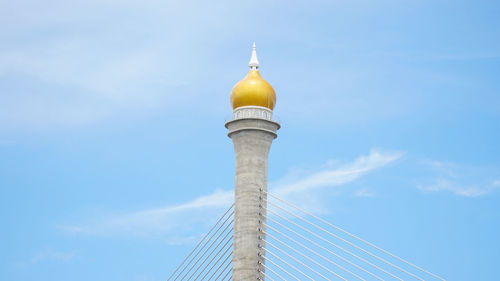 Low angle view of building against sky