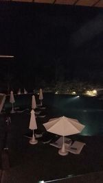 Close-up of illuminated street light