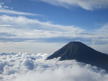 Scenic view of clouds in sky