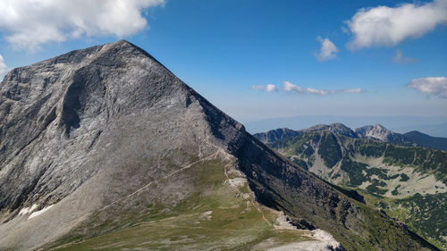 Scenic view of mountains against sky - vihren peak