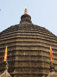 Low angle view of a temple