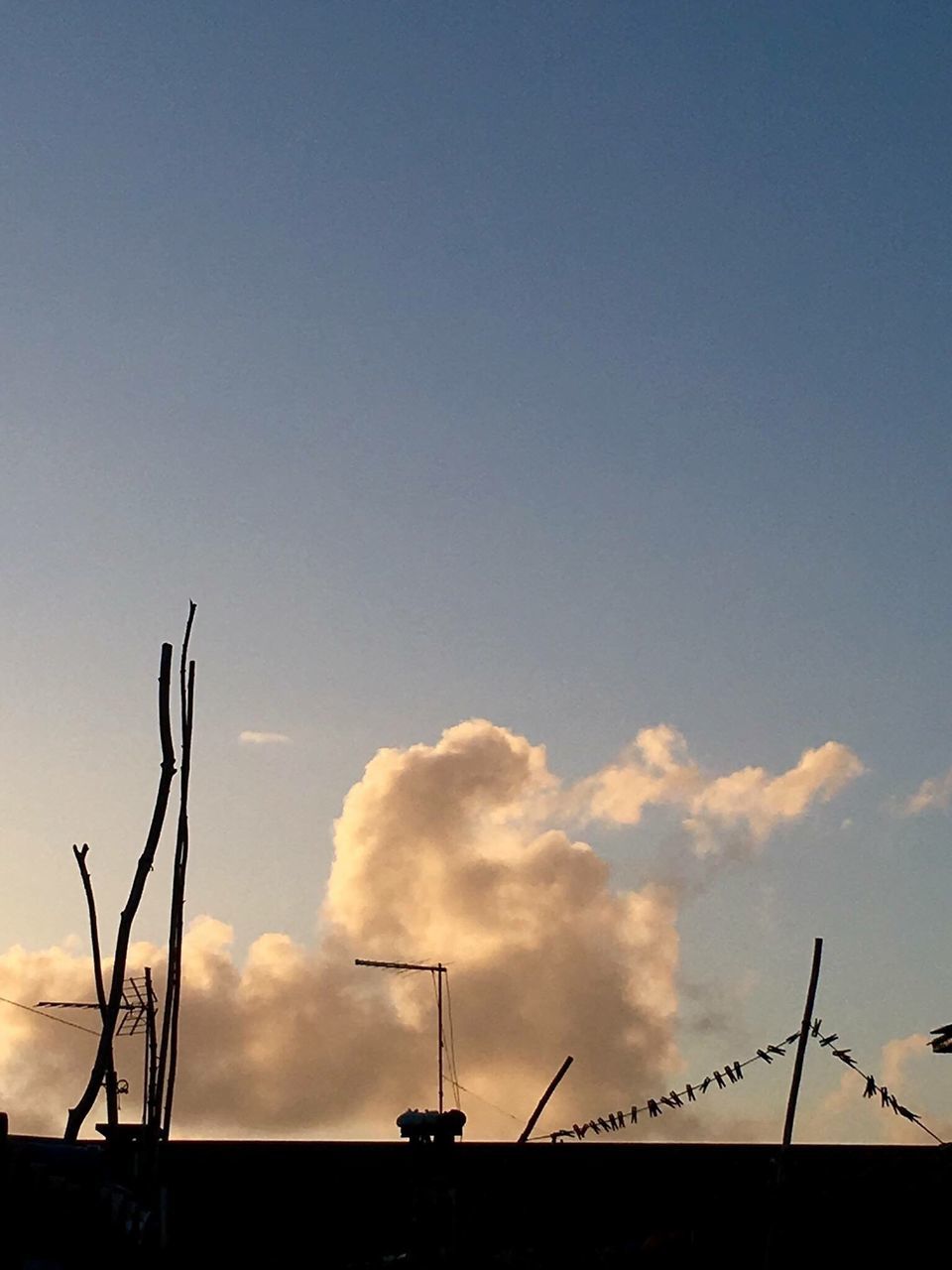 silhouette, sunset, sky, no people, nature, outdoors, beauty in nature, day