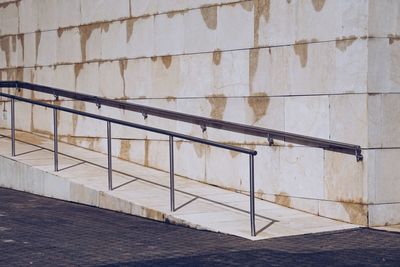 Stairs architecture in the city bilbao. spain.