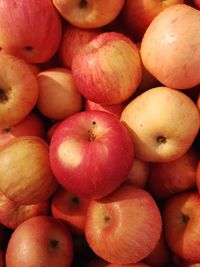 Full frame shot of fruits for sale in market