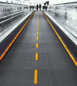 Railroad station platform