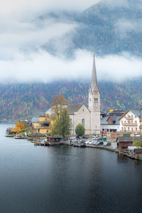 Autumn view of village, austria